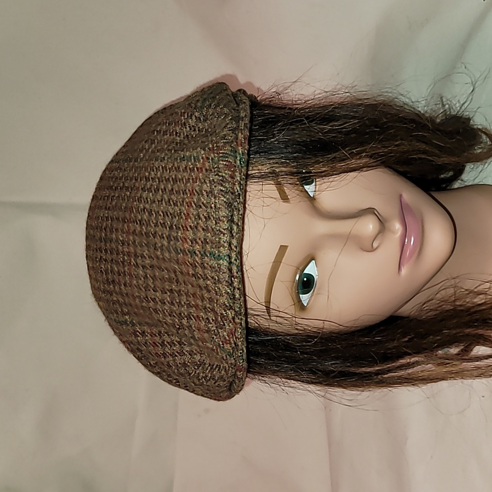 Vintage. 💯 Cashmere. Lock & Co. Hatters. St. James St London. Driving Cap.7 1/4